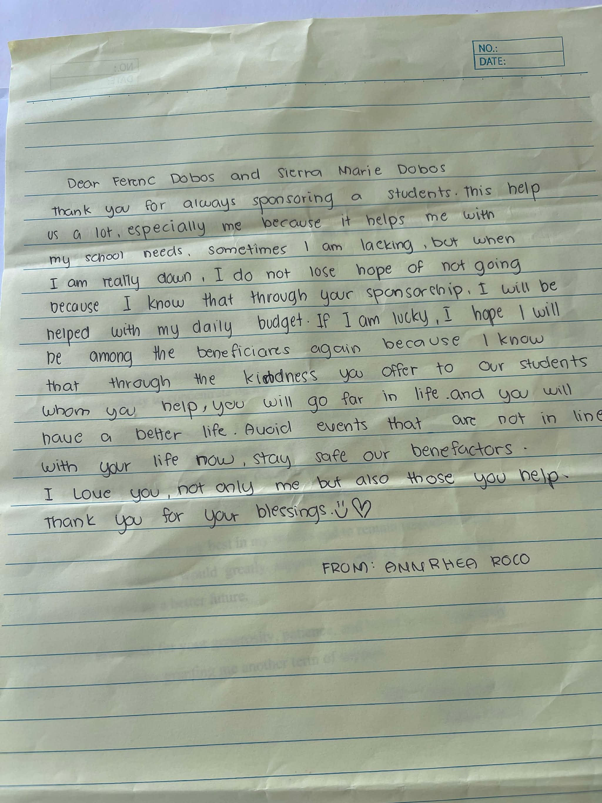 Letter from a scholar 10